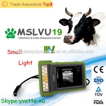 MSLVU19M 2016 New Cheap handheld ultrasound scanner for animals ultrasound machine for vet